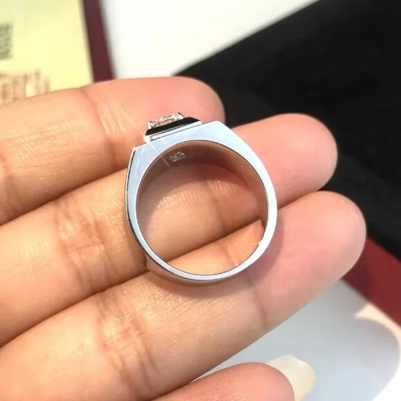 ๐ Classic Style 1.25 CTW. Diamond Band / Ring, Stamped 925 Sterling Silver ๐ - Picture 5 of 9